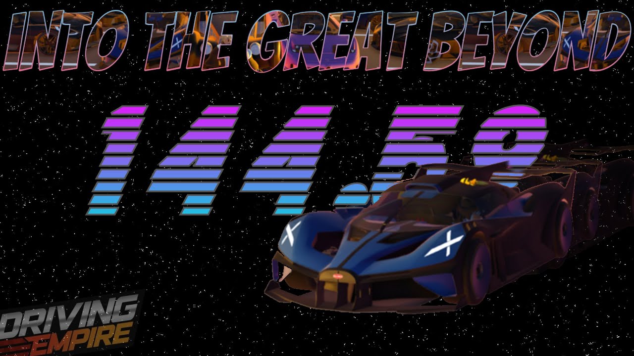 [144.59] The FINAL Bugatti Bolide World Record in Driving Empire