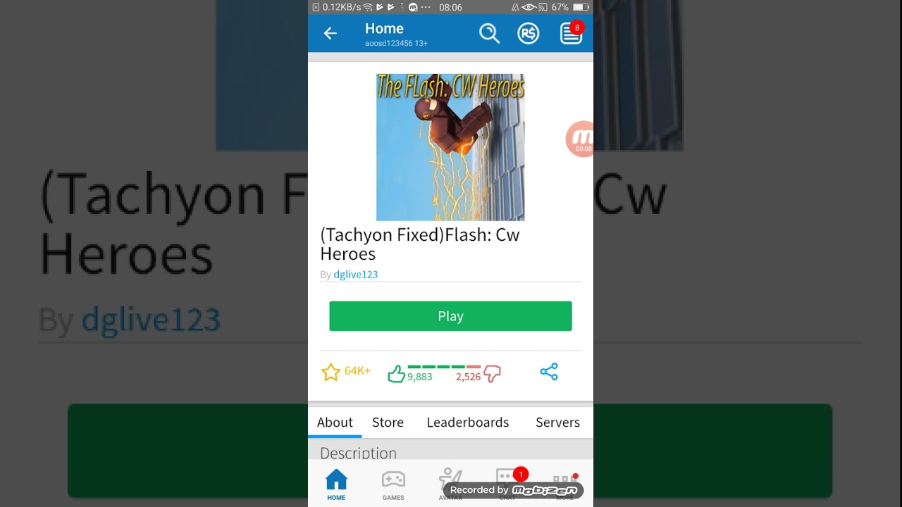 ￼  ￼  PreviousNext  (Tachyon Fixed)Flash: Cw Heroes  ในROBLOX
