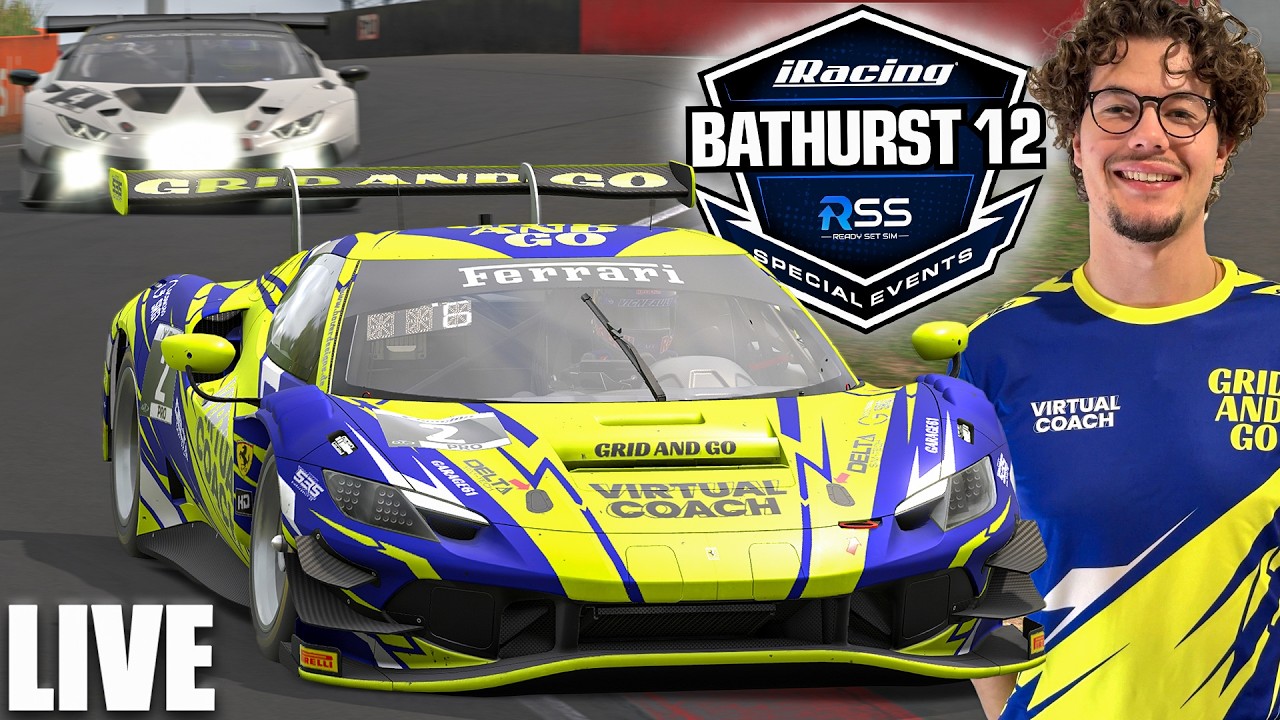 Das BRUTALSTE Special Event des Jahres! - 12H BATHURST! | Part 1 | Noah Eder LIVE