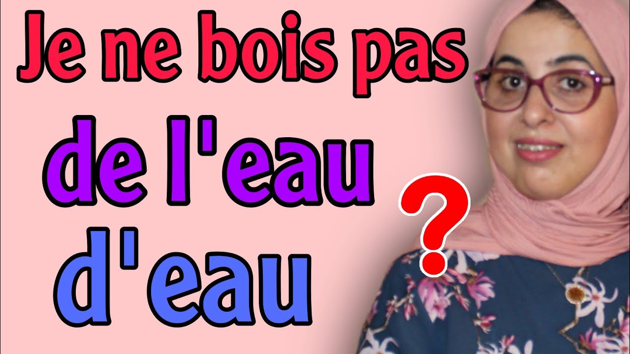 La négation avec les articles indéfinis et partitifs