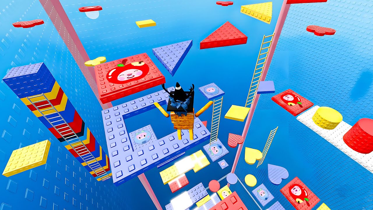 ROBLOX PARKOUR Gameplay No Copyright 4K 60fps | Copyright Free Roblox Gameplay | Free To Use | 62