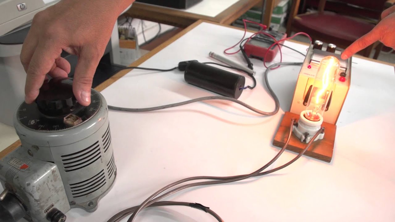 Experimento del efecto Fotoeléctrico