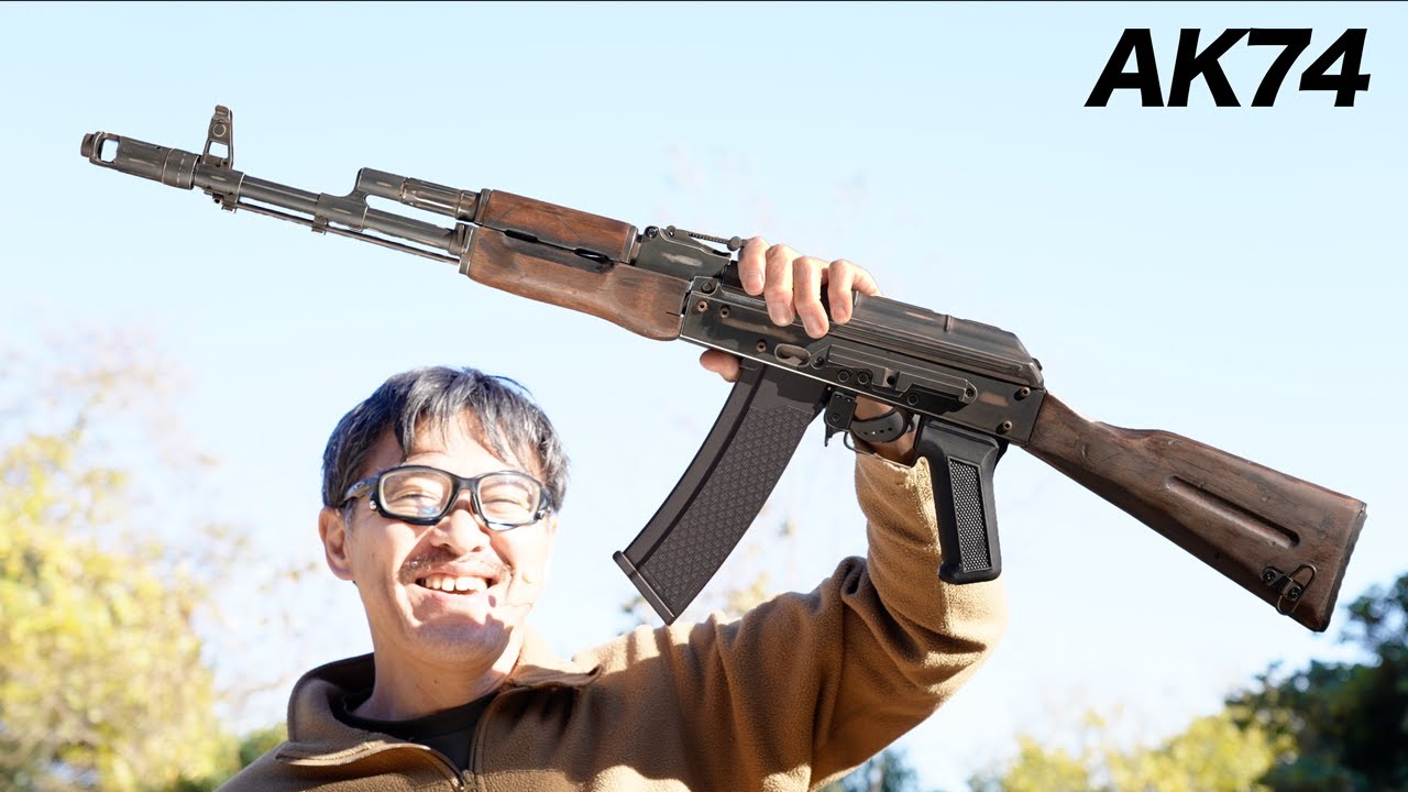 AK74 電動ブローバック Battleworn APS Airsoft 電動ブローバックエアガン レビュー