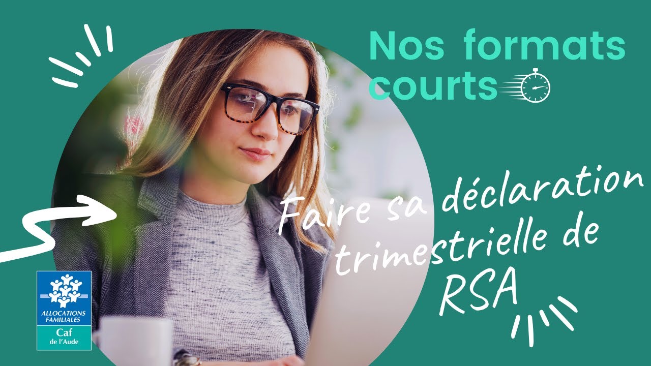 Faire sa déclaration trimestrielle de RSA
