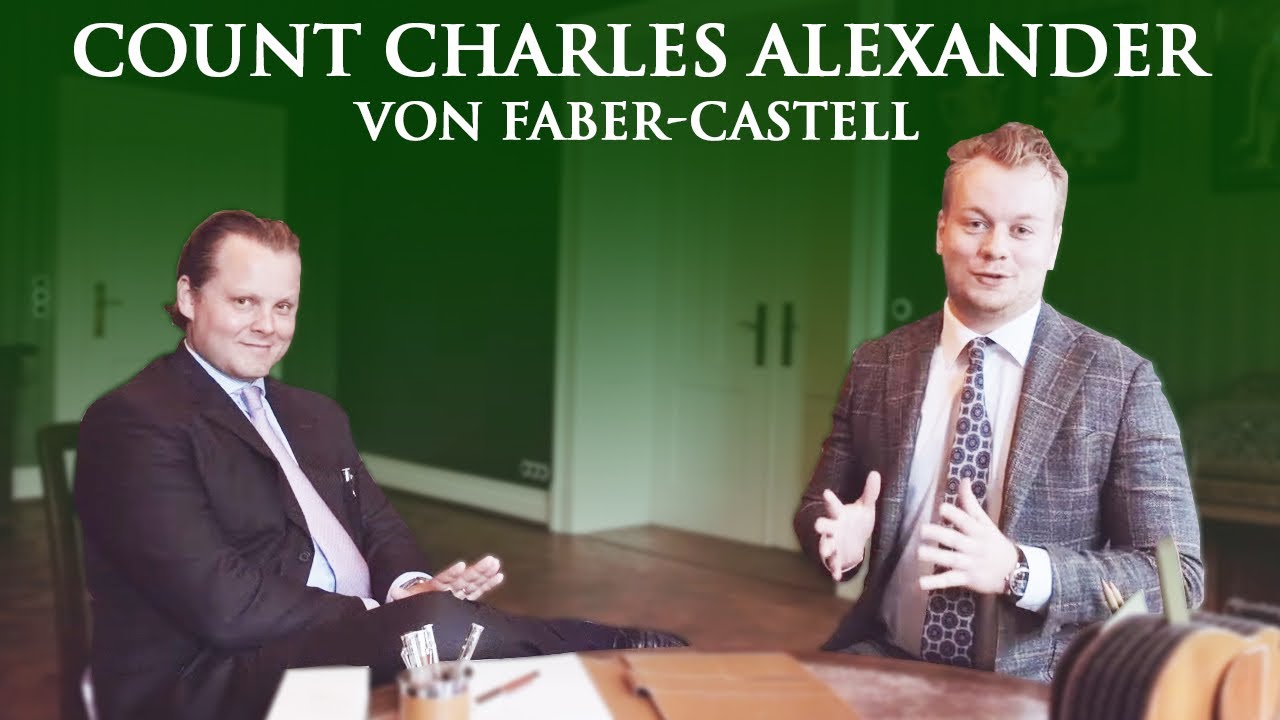 Appelboom on Tour: Count Charles Alexander von Faber-Castell + Giveaway!