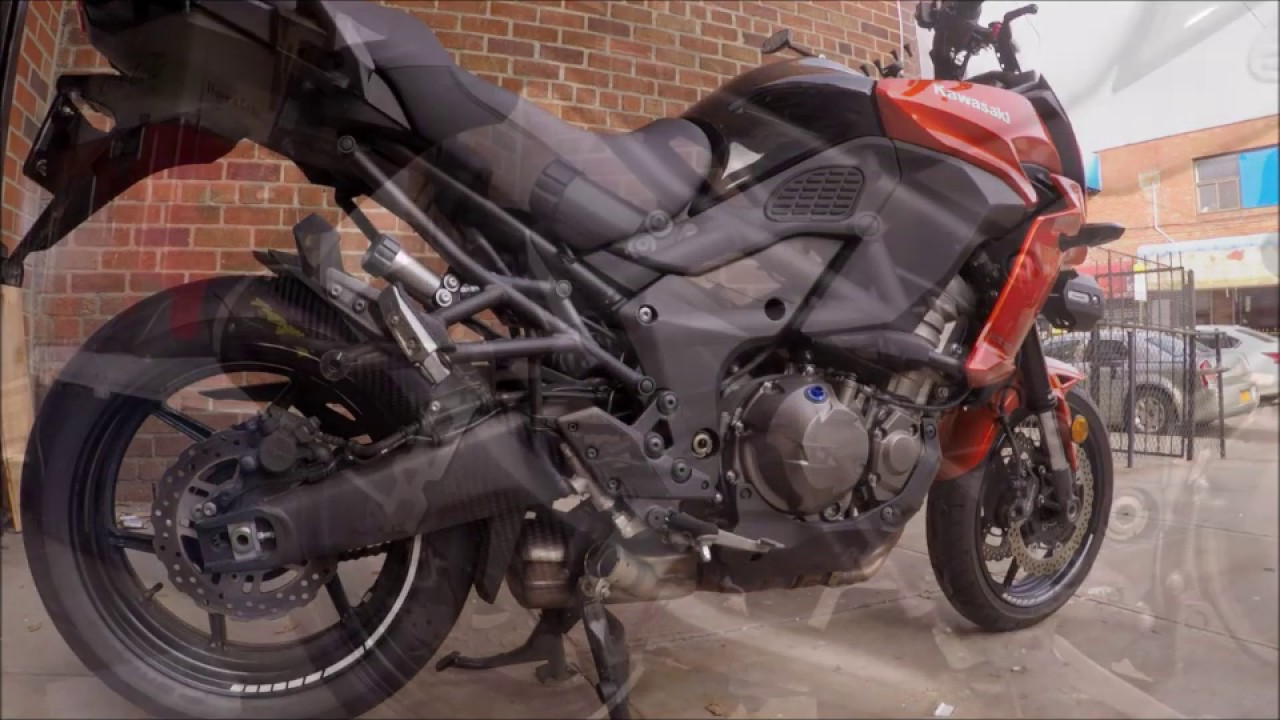 Two Brothers Exhaust  S1R Cabon fiber slip on Versys 1000