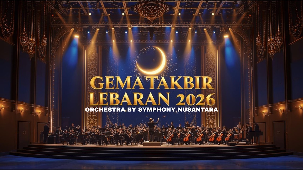 GEMA TAKBIR LEBARAN 2026 (Orchestra Version) - Sangat Megah & Menyentuh Hati | Symphony Nusantara