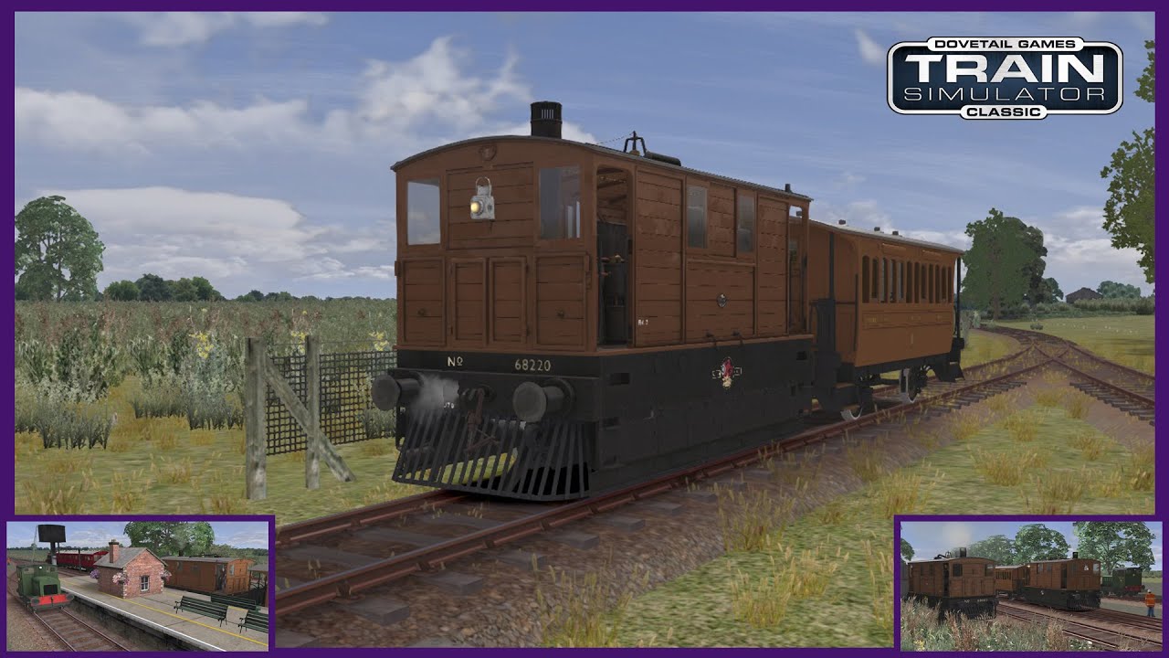 LNER J70 tram engine (Toby & Henrietta) at the Mid-Suffolk Light Railway ~ Train Simulator Classic