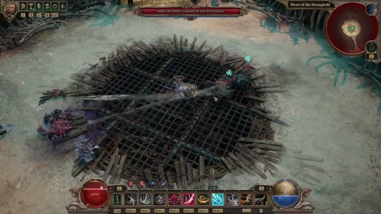 Titanquest 2 crazy dps Stormblade Assassin boss kill showcase #titanquest