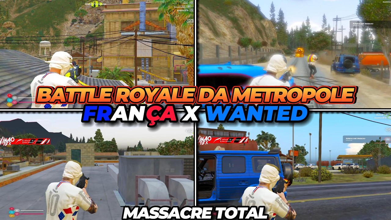 FRANÇA X WANTED | BATTLE ROYALE DA METROPOLE