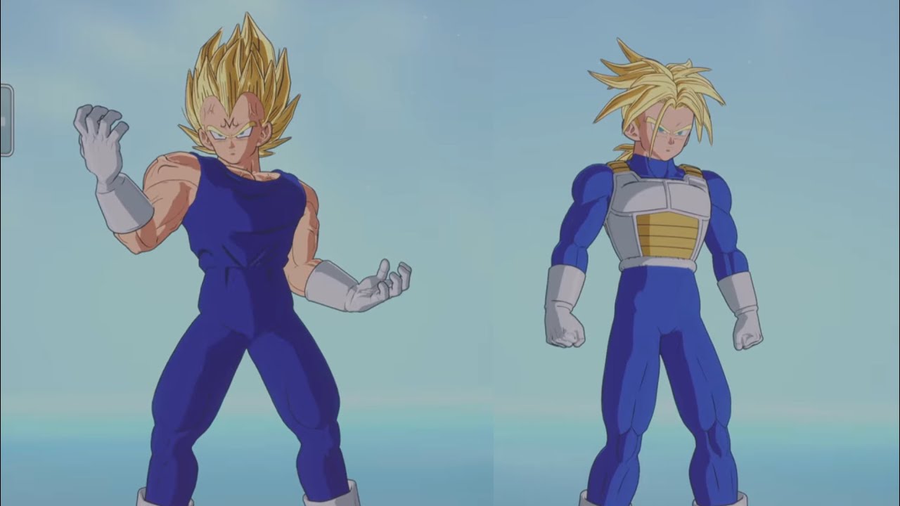 Majin Vegeta vs Ssj Trunks - REQUESTED BATTLE - Dragon ball sparking zero