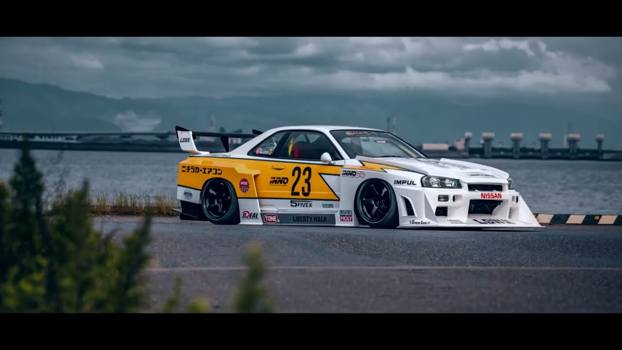 Click's LB-ER34 Super Silhouette SKYLINE - Empresa LIBERTY WALK Japão