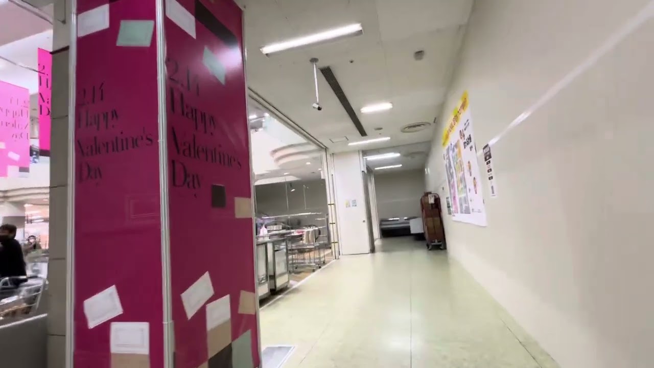 ゆめタウン大竹　エスカレーター　上り