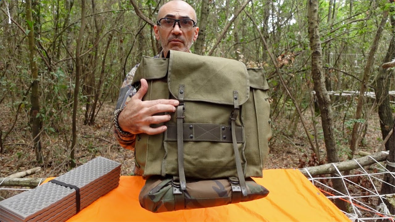 Il vecchio zaino tattico Esercito Italiano