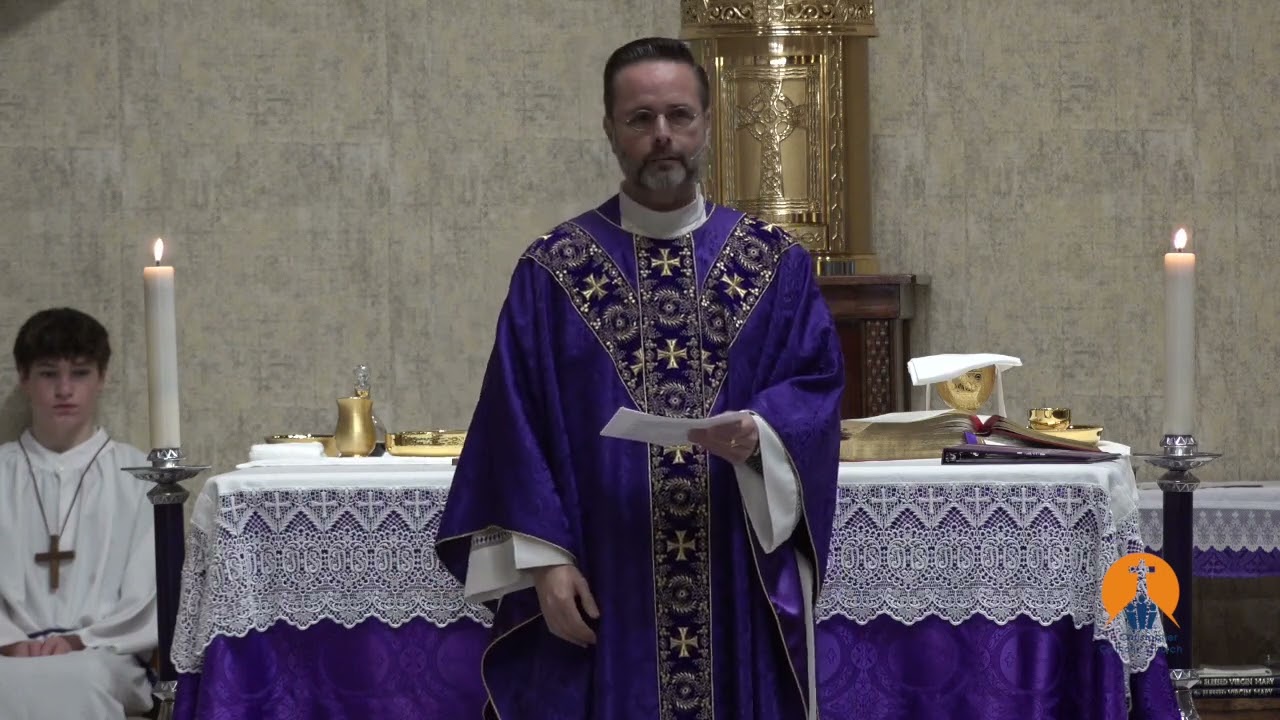 Third Sunday of Lent: 1st Scrutiny