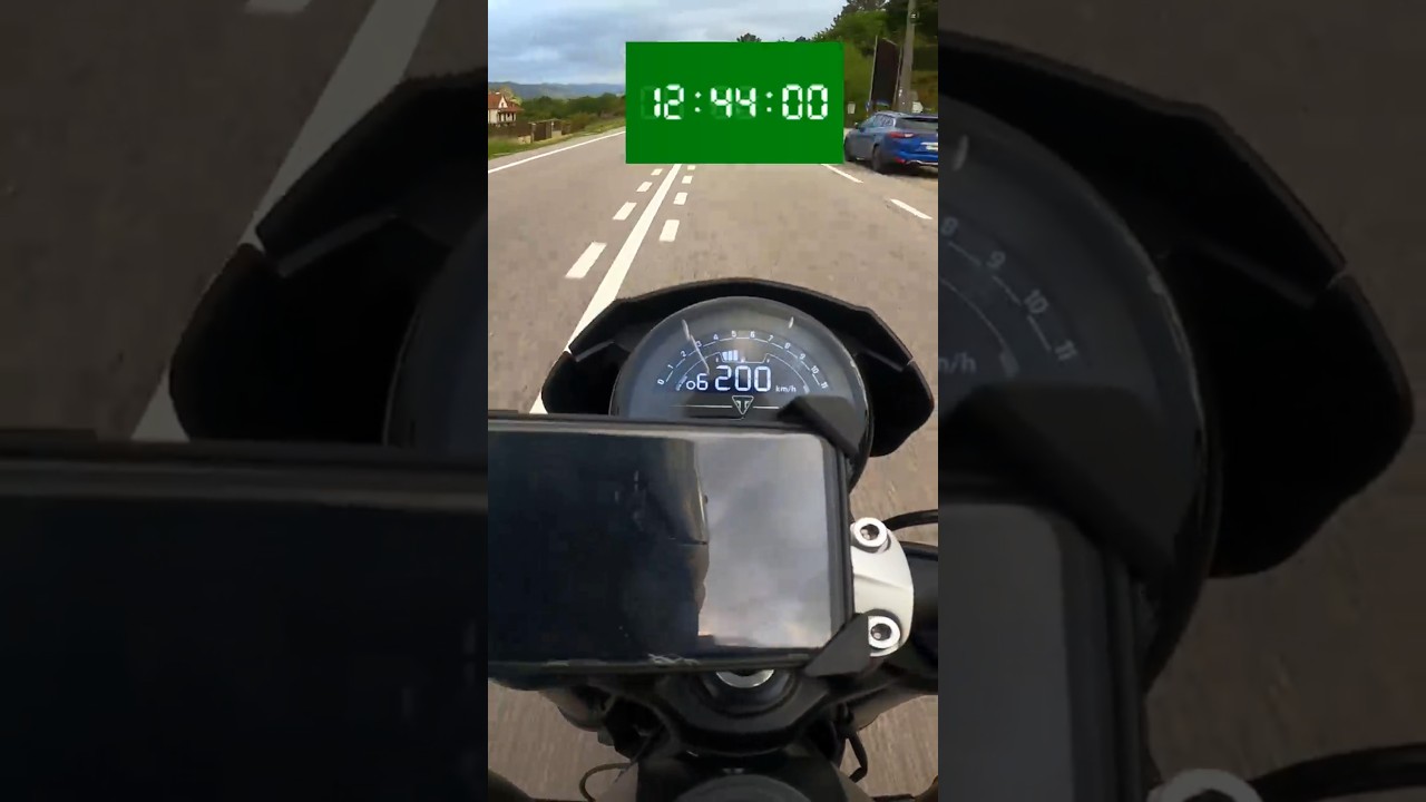 Triumph Trident 660 2021 -Acceleration 100-200