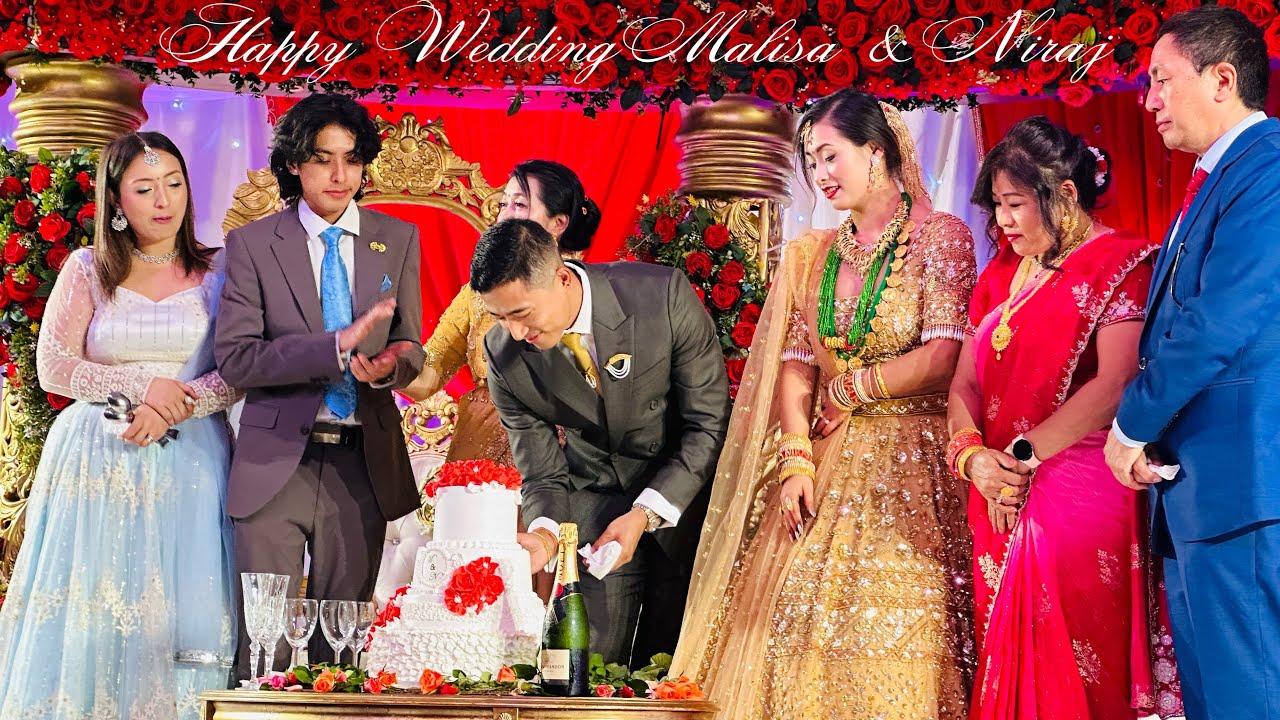 Nepali Wedding Reception UK of Malisa Gurung & Niraj Sunuwar 2023