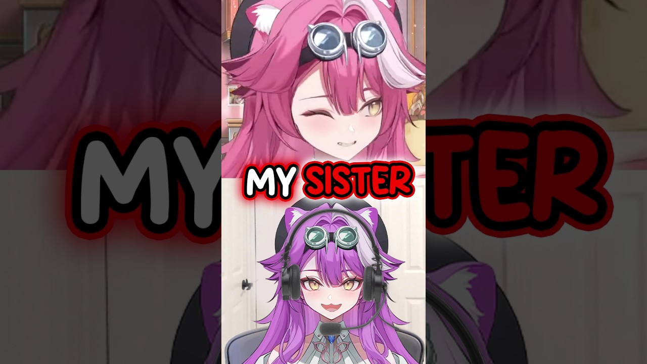 Raora's SISTER Found Out She's a VTUBER #hololiveenglish #hololive #vtuber