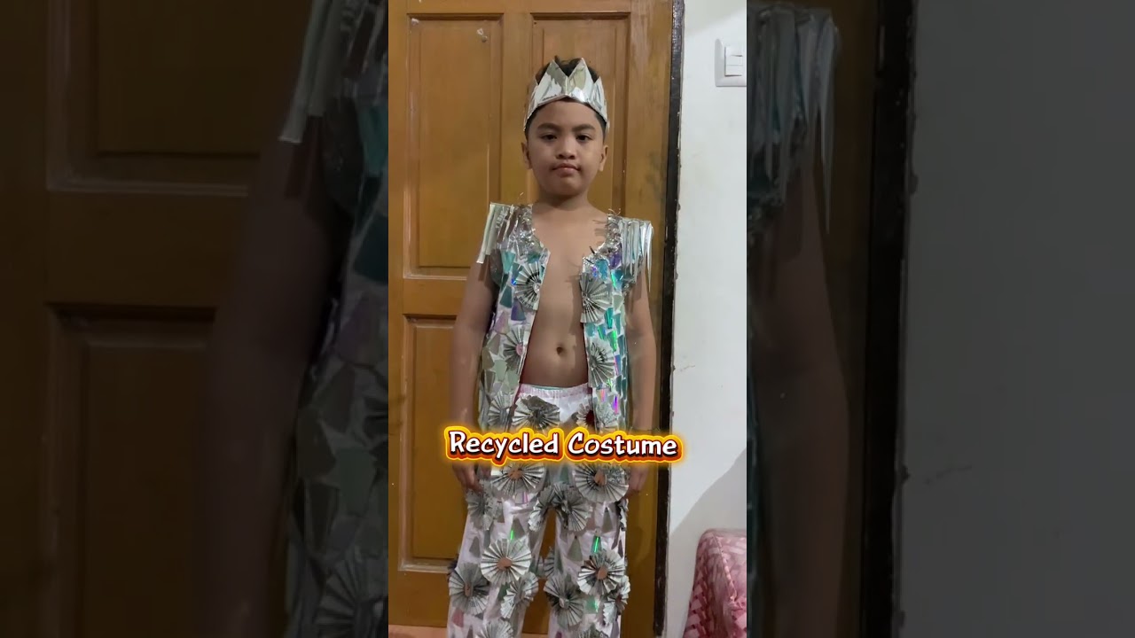 Recycled Costume for Boys 