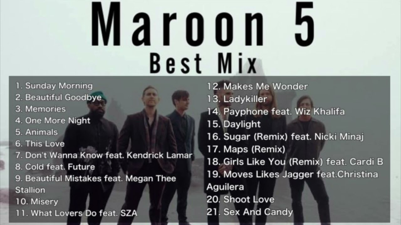 【DJ MIX】【Best Mix】Maroon 5 Best Mix Greatest Hits 2022 #Maroon5 #DJMix
