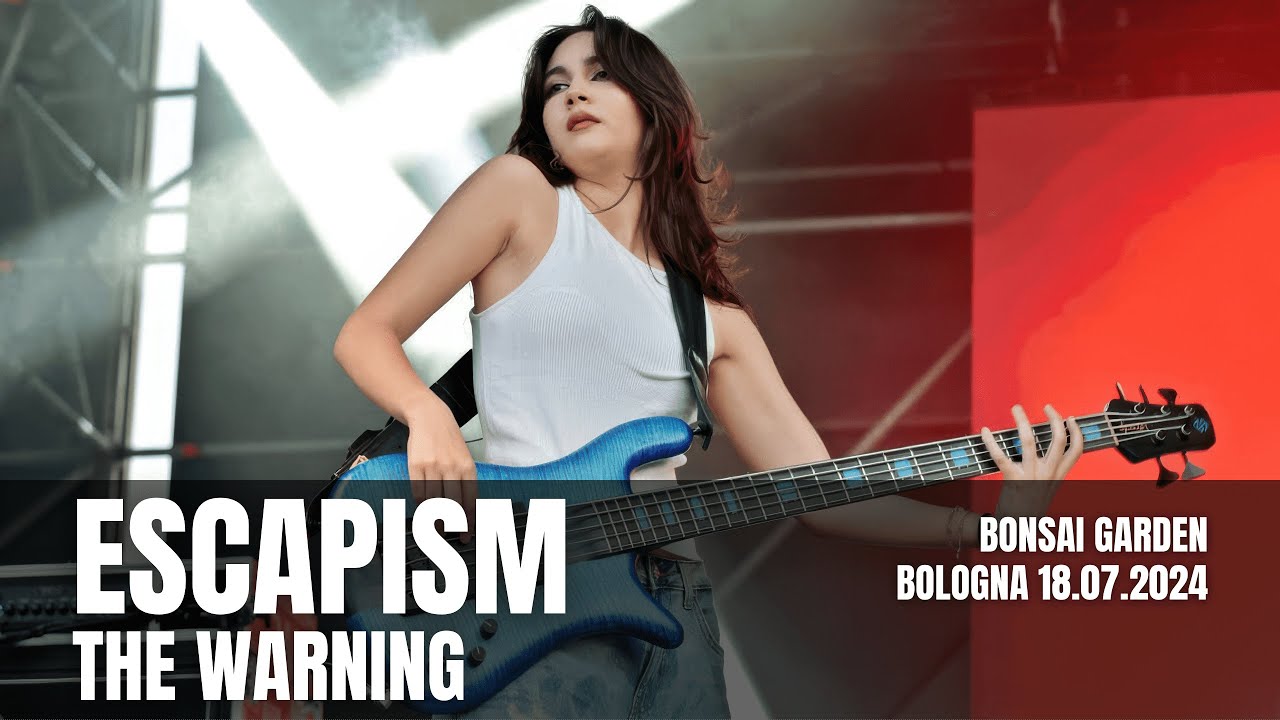 The Warning ESCAPISM live BOnsai Garden Bologna 18.07.2024