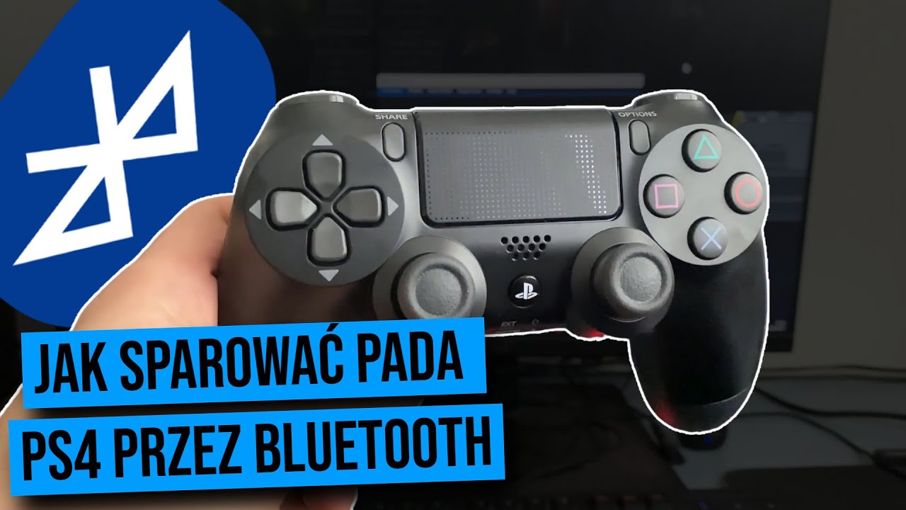 Jak sparować pada PS4 przez Bluetooth