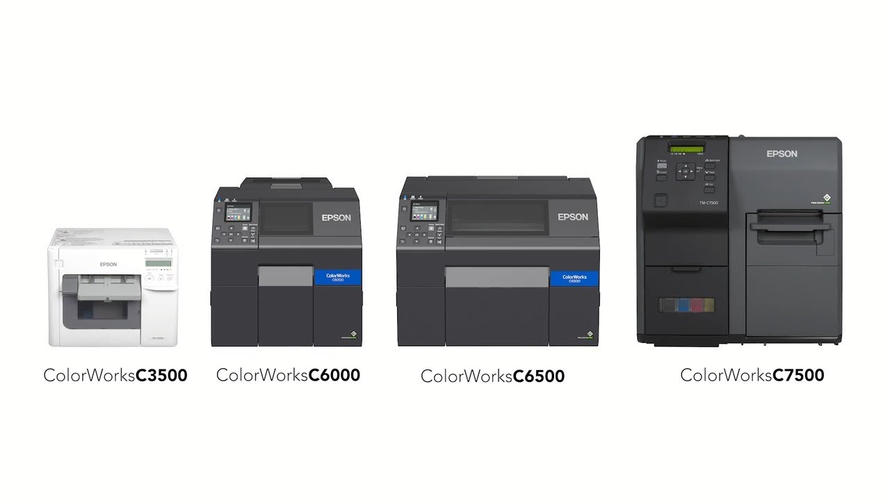 Colorworks Epson | Impresoras de etiquetas C6000 C6500 usos y aplicaciones