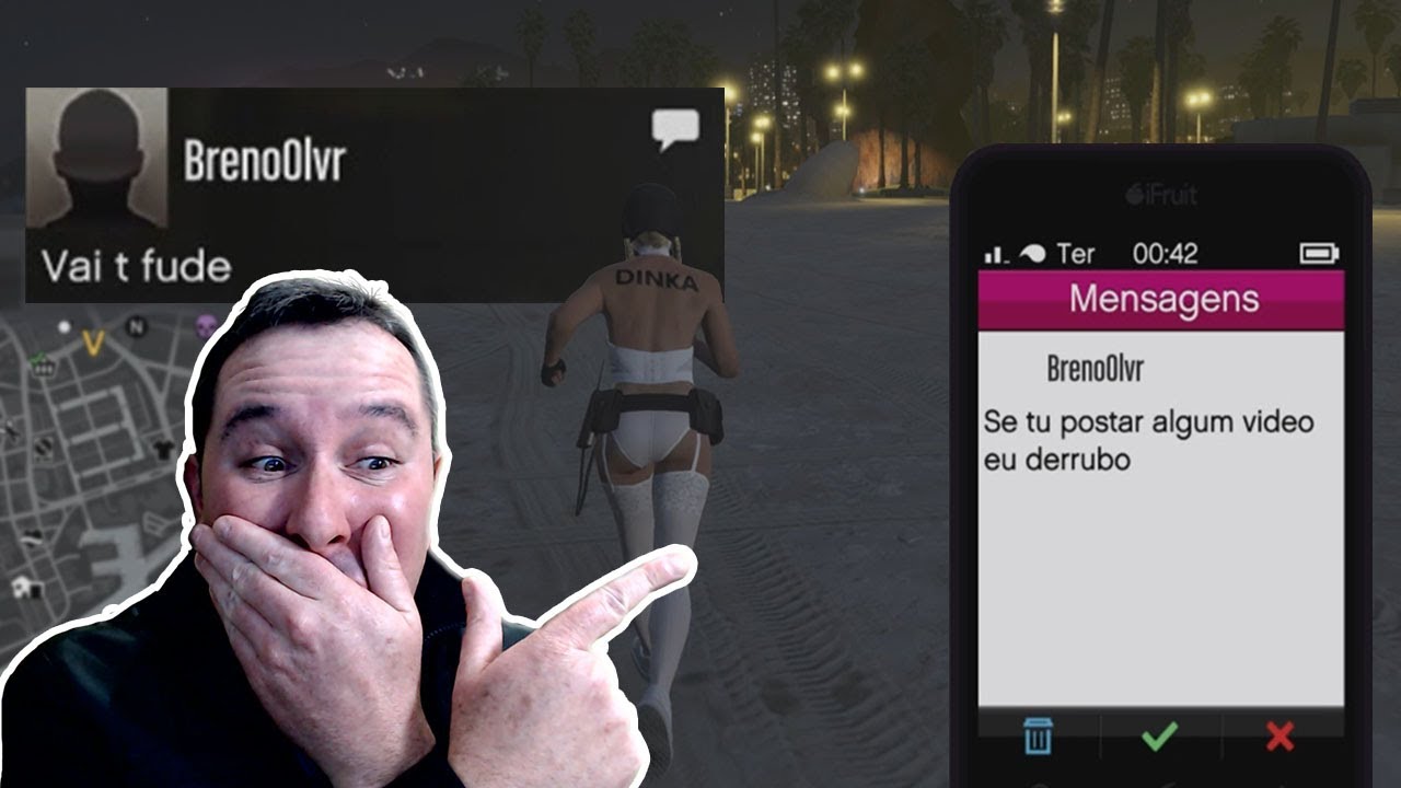 GTA 5 - FUI AMEAÇADO SE PUBLICASSE ESSE VÍDEO... POSTEI E AGORA?