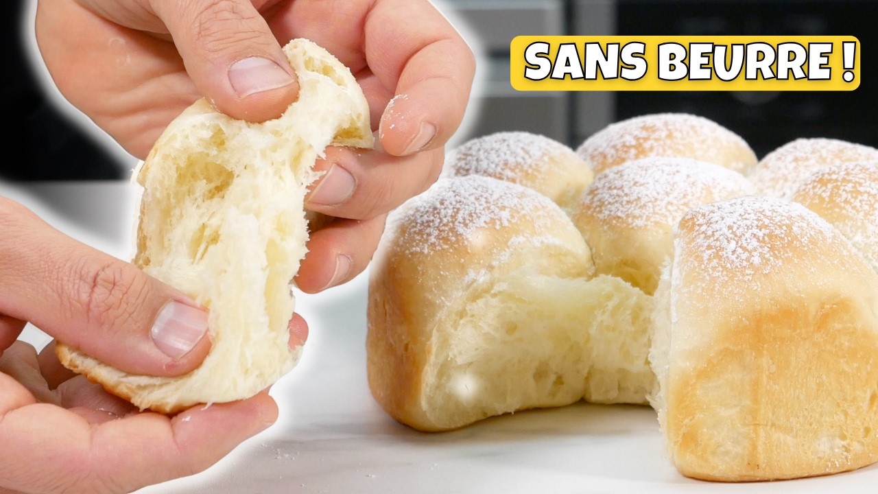 BRIOCHE BUTCHY 🥖 | Ultra Moelleuse SANS BEURRE (Recette Inratable)