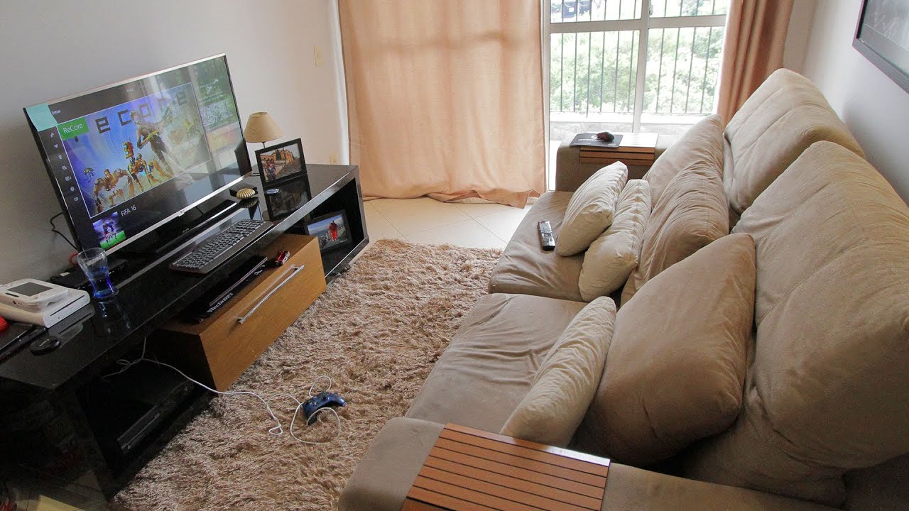 MEU SETUP NA SALA - MEU MOMENTO DE LAZER