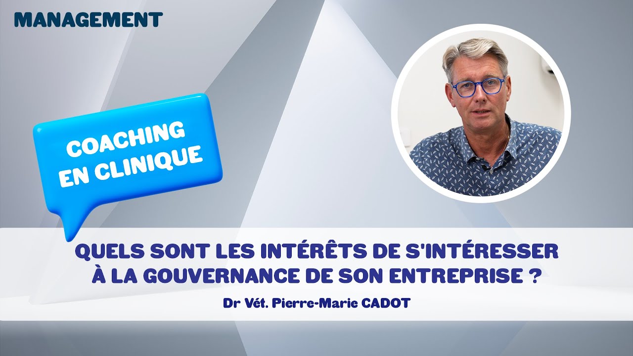COACHING EN CLINIQUE - Quels sont les intérêts de s'intéresser à la gouvernance de son entreprise ?