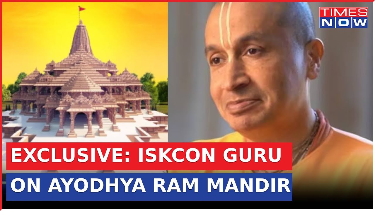 Exclusive: ISKCON Spiritual Guru Gauranga Das On Ayodhya Ram Mandir, 'Historic Cultural Rivals'