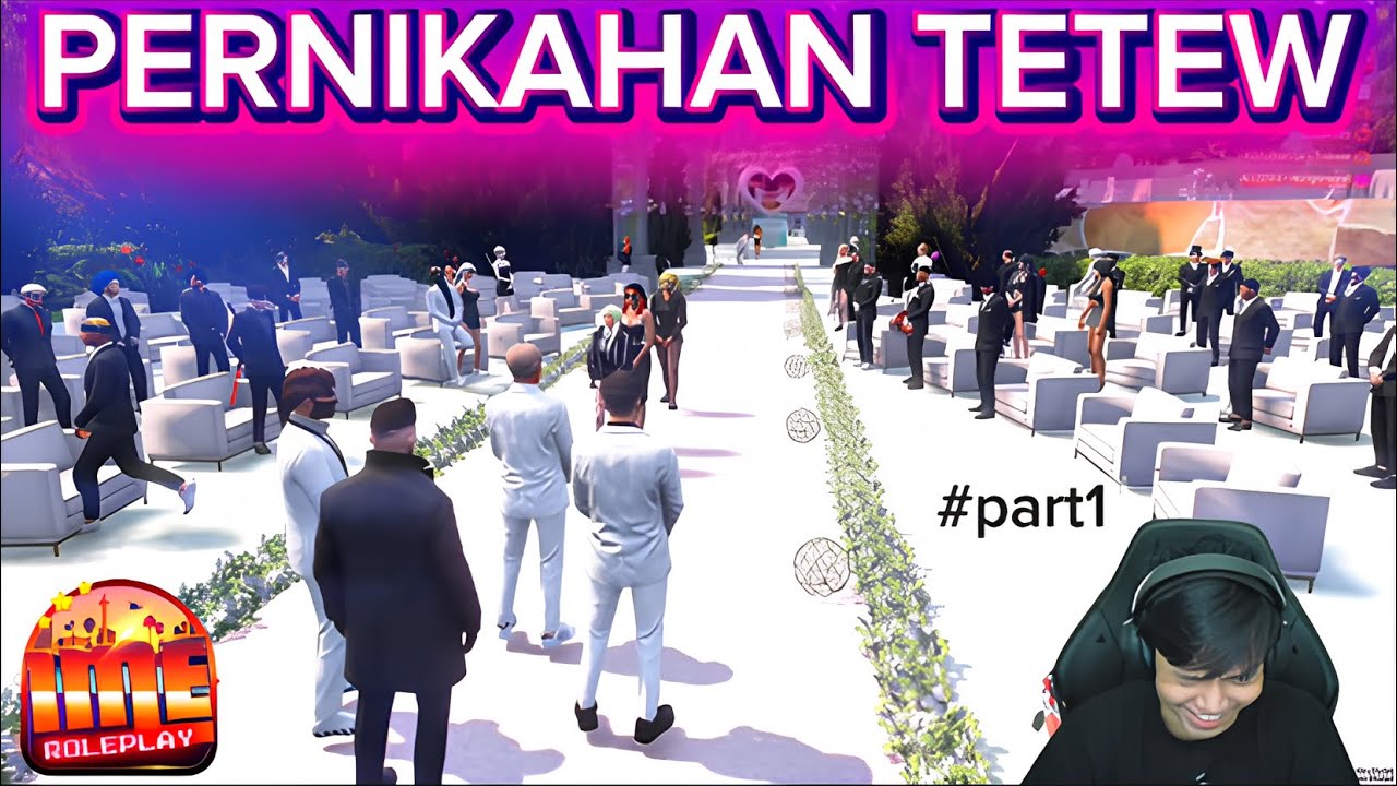 LUCU‼️MUNGKUNG DI PERNIKAHAN TETEW #part1 #slebewgaming #imeroleplay #msf 