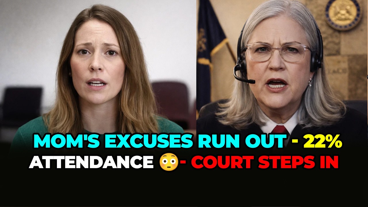 Mom's Excuses Run Out: 6th Grader Has 22% School Attendance 😳 | Court Steps In
