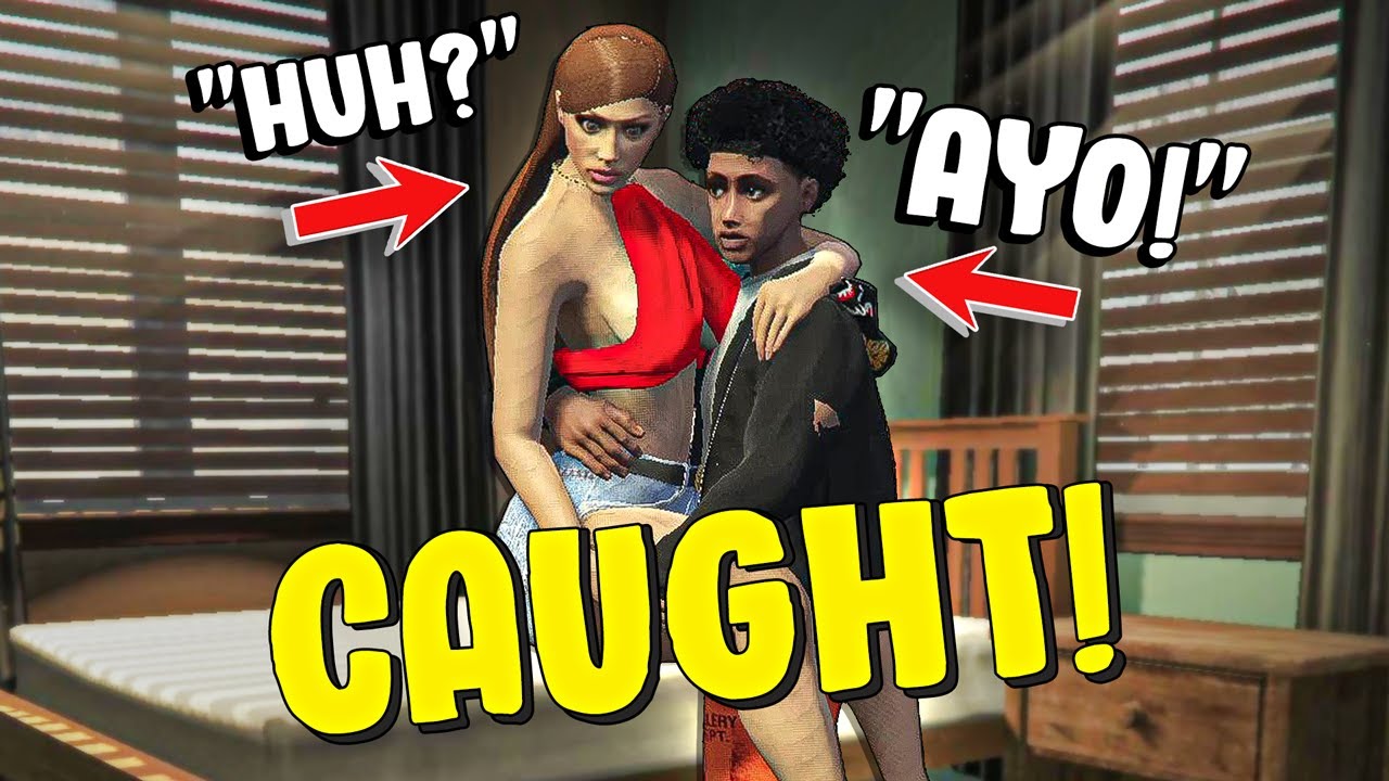 CATCHING COUPLE Getting FREAKY On GTA RP.. (TROLLED)
