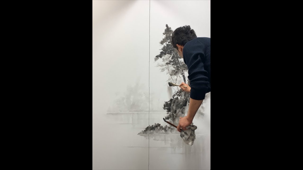 ⭐️すみする動画ライブ⭐️　『山水画を描く』