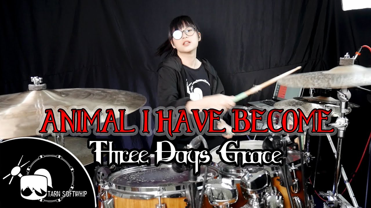 Three Days Grace - Animal I Have Become Drum Cover ( Tarn Softwhip )