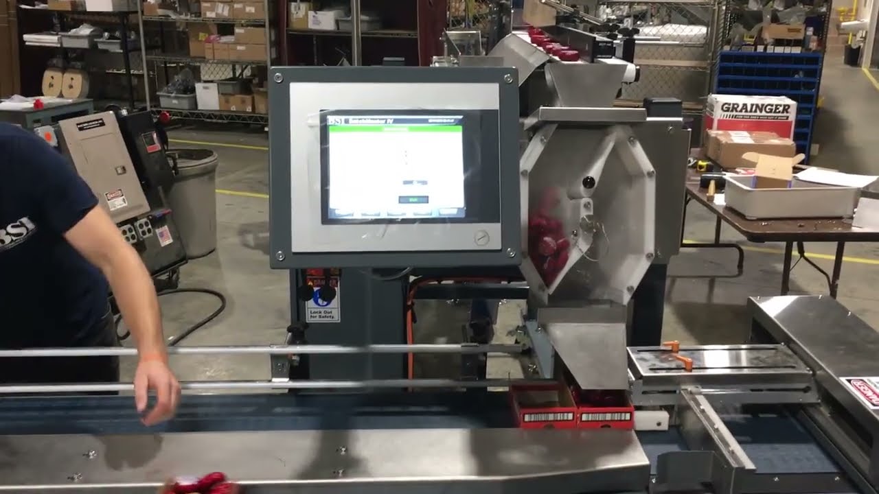 Batching Systems Batchmaster IV Belt Feed Counter with Dual Lane Box Conveyor | www.ProPac.com