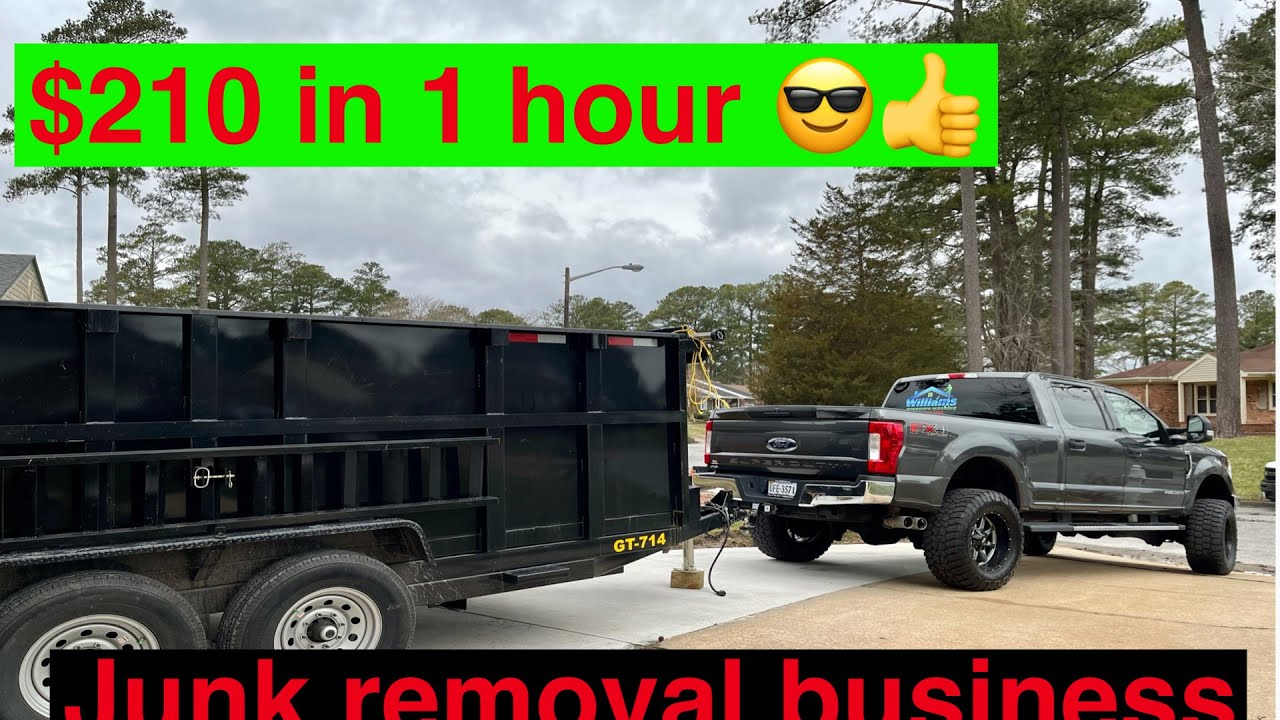 Junk removal business - A day in the life !