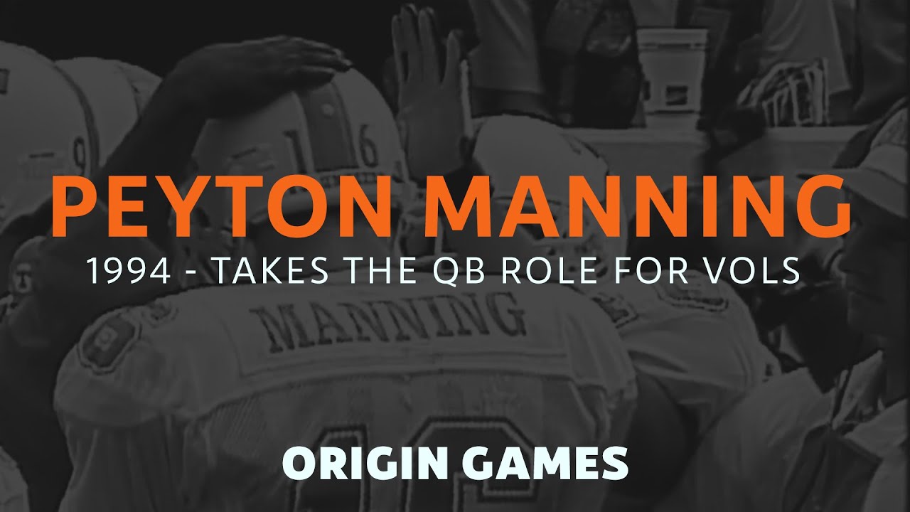 Peyton Manning Takes Over at QB | 1994 - Tennessee vs. Mississippi State