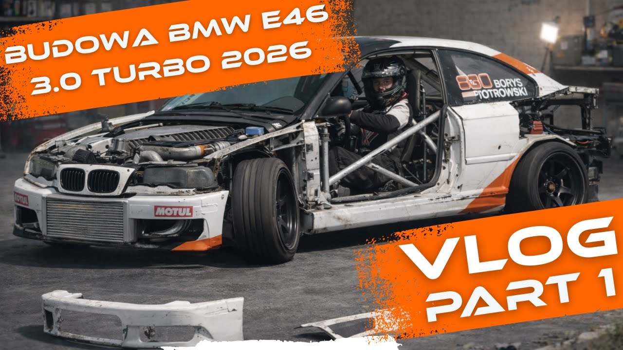 VLOG z budowy BMW E46 3.0 Turbo na 2026!