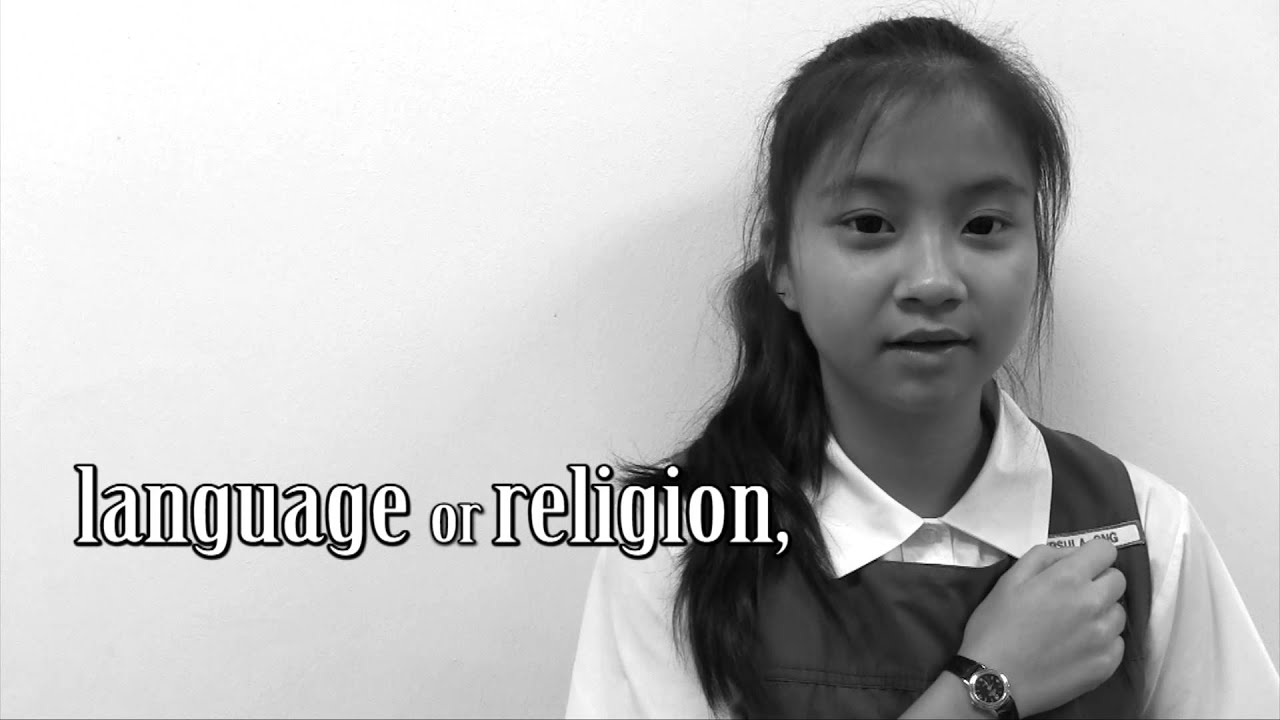 The Singapore Pledge