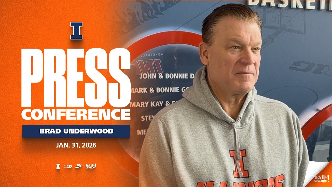 Illinois Men's Basketball | Brad Underwood Press Conference 1/31/26