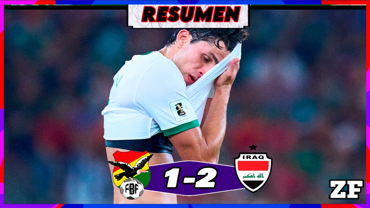 ASI FUE LA TRISTE DERROTA DE BOLIVIA EN REPECHAJE PARA EL MUNDIAL 2026 🏆 ZONA FUT