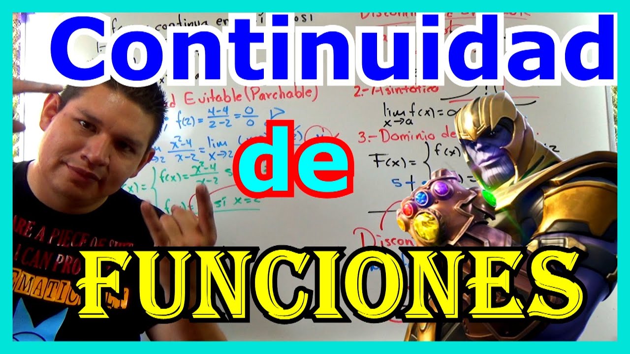 Aprender CÁLCULO DIFERENCIAL desde CERO, CONTINUIDAD de una FUNCIÓN