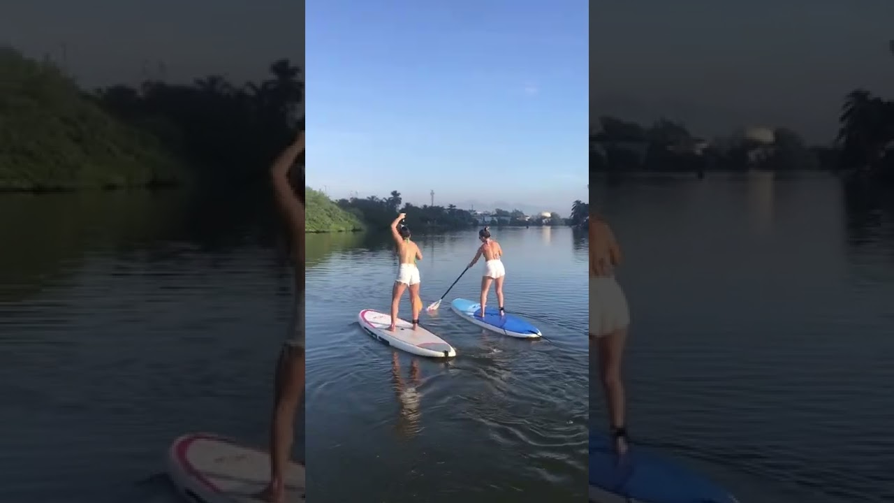 Stand up paddle - iniciantes #shortvideo #standuppaddle #riodejaneiro #paddle