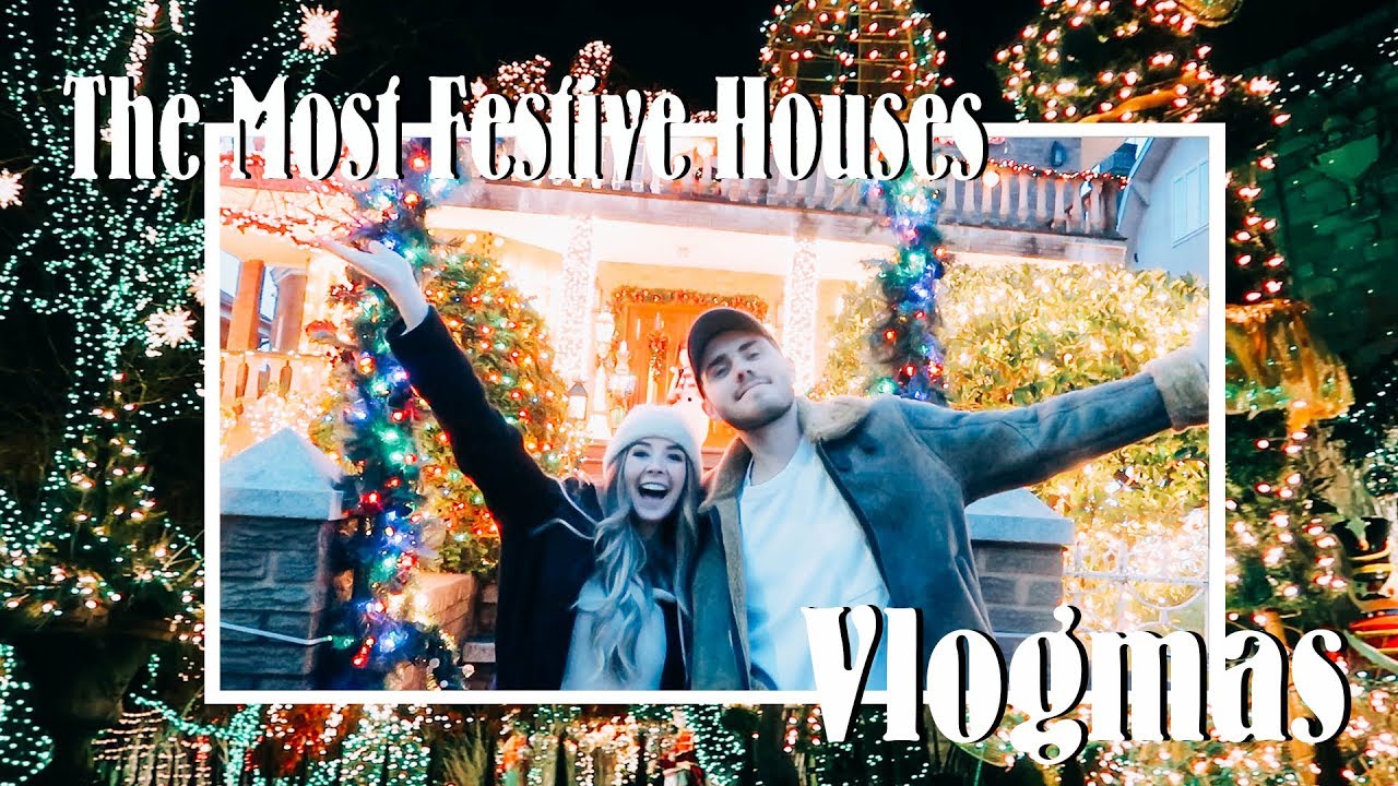 The Most Festive Houses You've Ever Seen | VLOGMAS