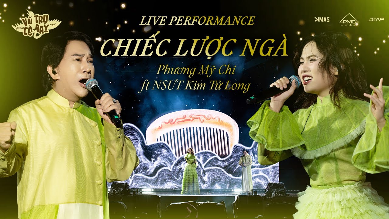 Phương Mỹ Chi (ft. NSƯT Kim Tử Long) - Chiếc Lược Ngà | Live Performance at School Tour