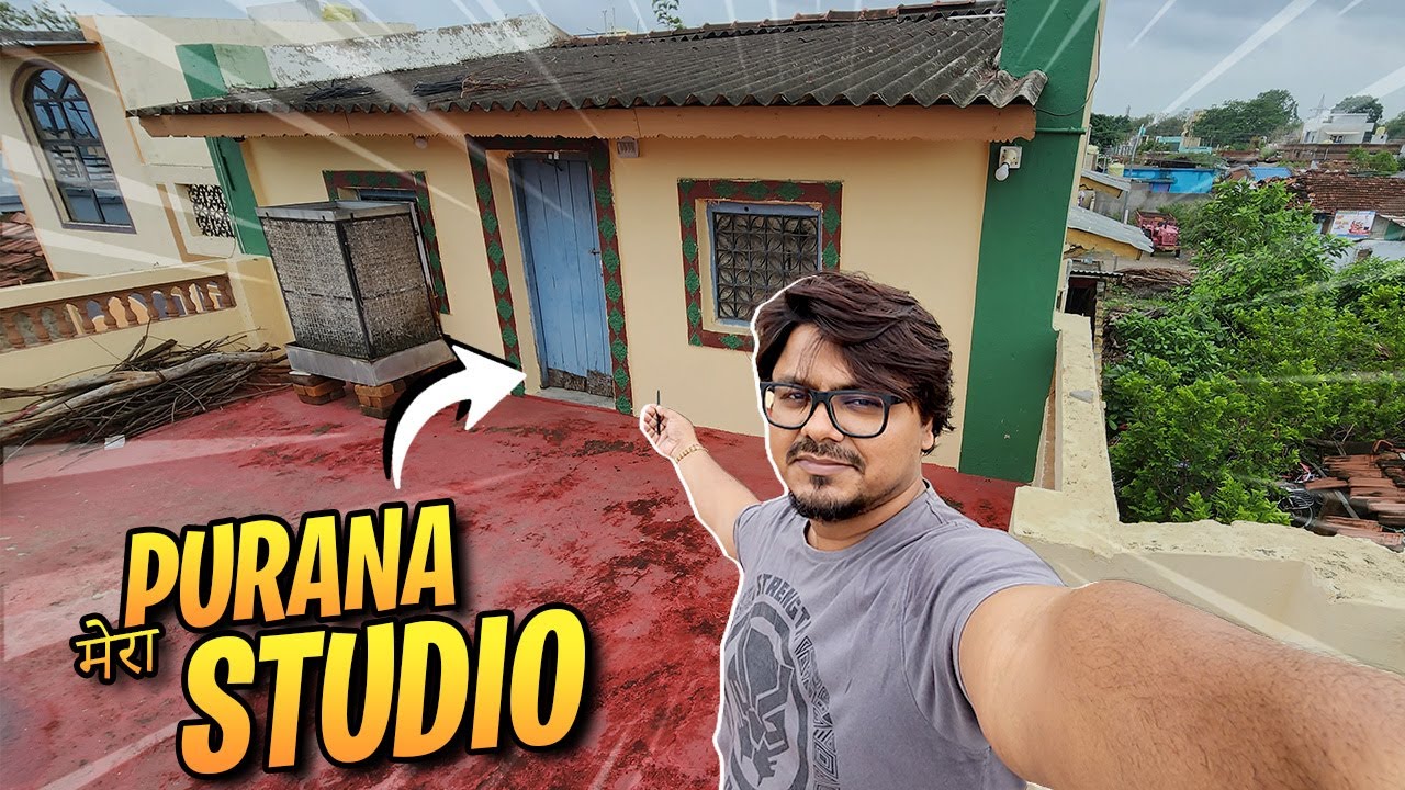 Mera PURANA STUDIO | Random Yogi | #vlog8