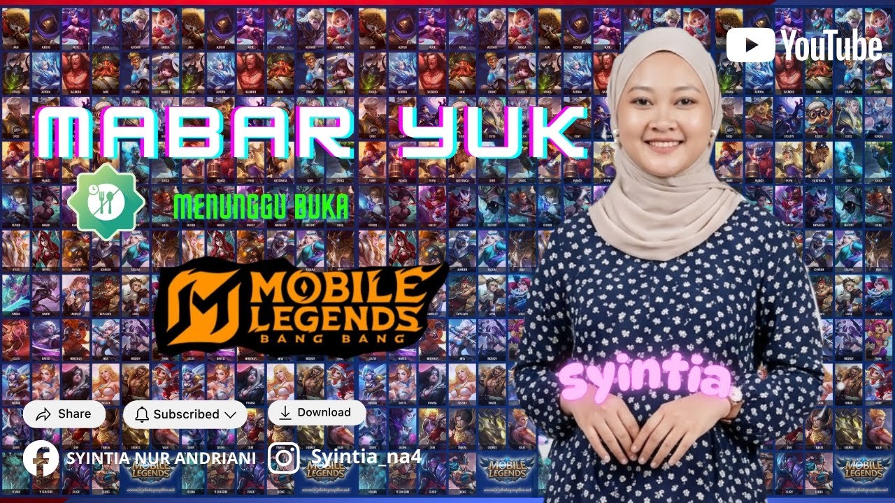Menemani bukber kalian gaes, yok Mabar gratis | Mobile Legend